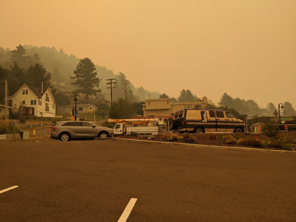 What Yachats did in a time of fire and smoke